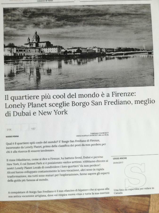 San Frediano Holidays Leilighet Firenze Eksteriør bilde